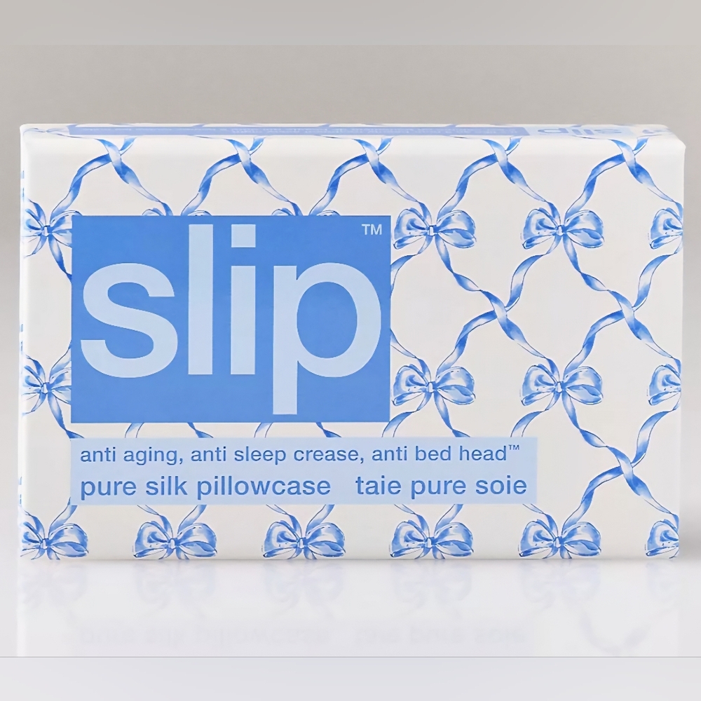 ❤️BUY 2 GET 1 FREE  Slip Queen Silk Pillowcase, Color Bowie, Retail $119.00 USD